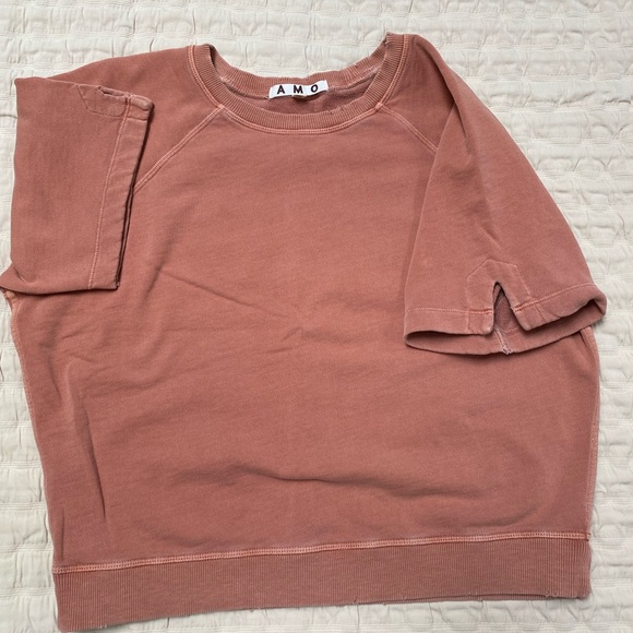 AMO short sleeve sweatshirt top - Picture 3 of 3